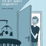 Buchcover: Fabien schaut durch die Tür aufs Babybett